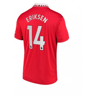 Manchester United Christian Eriksen #14 Hjemmedrakt 2022-23 Kortermet